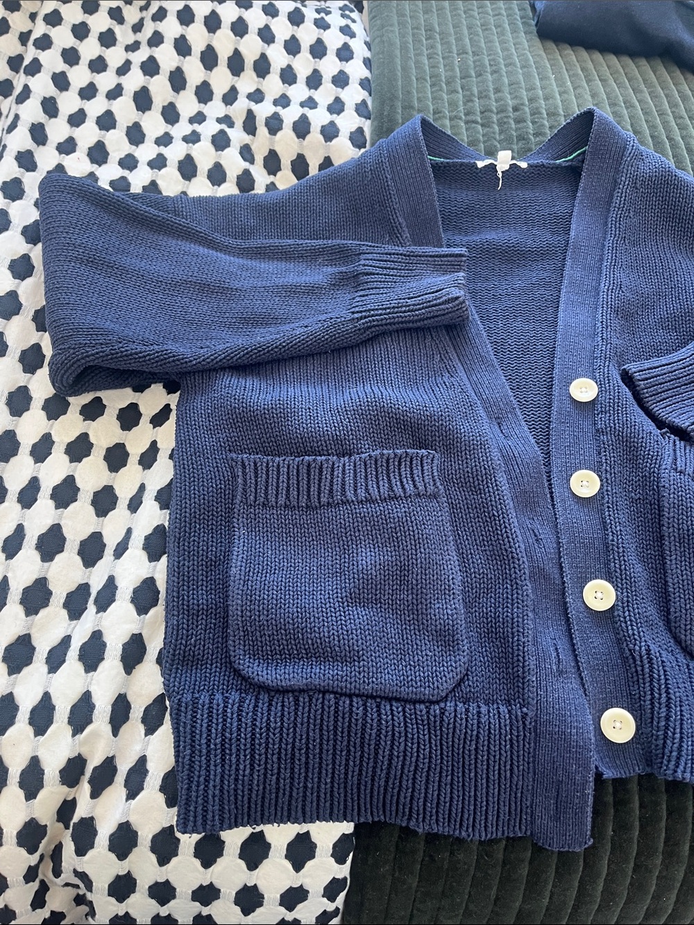 Alex Mill Emma Cardigan Navy - Picture 11 of 12
